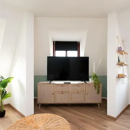 Boho Chic Markkleeberg-leipzig, Familien Apartment, 8 Min Ins Leipziger Zentrum Mit S-bahn, Seenaehe Grosser Tv Mit X Box Appartamento Markkleeberg