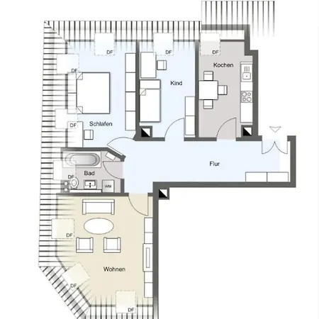 Boho Chic Markkleeberg-leipzig, Familien Apartment, 8 Min Ins Leipziger Zentrum Mit S-bahn, Seenaehe Grosser Tv Mit X Box